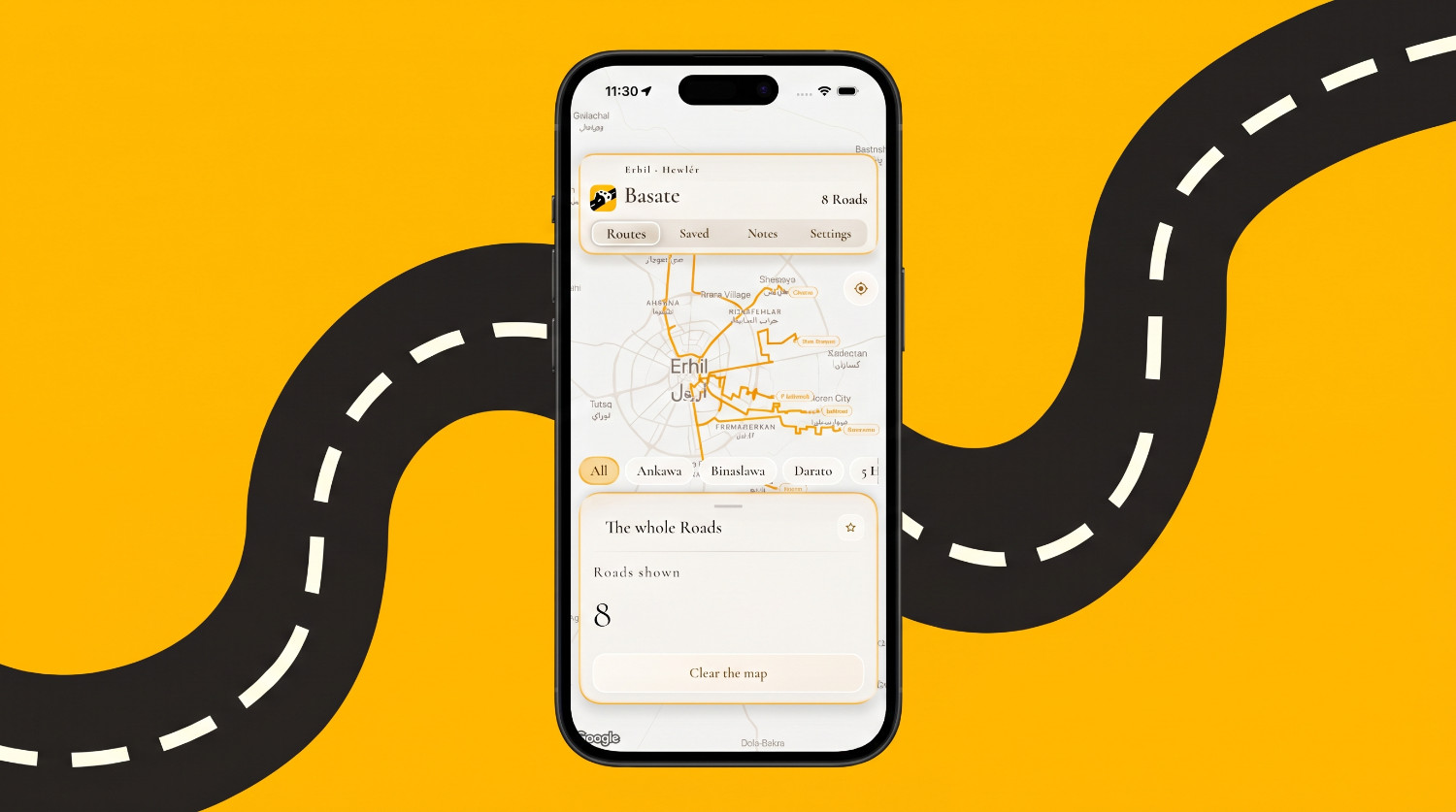 Basate app preview